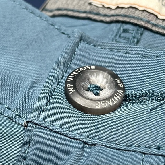 NWT WEATHERPROOF VINTAGE Men's Nylon Stretch Trail Shorts Greyish Blue Size 40 - Picture 9 of 16